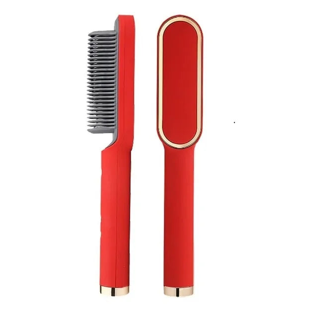 Jettomatic Ceramic Hair Straightener and Curler Brush